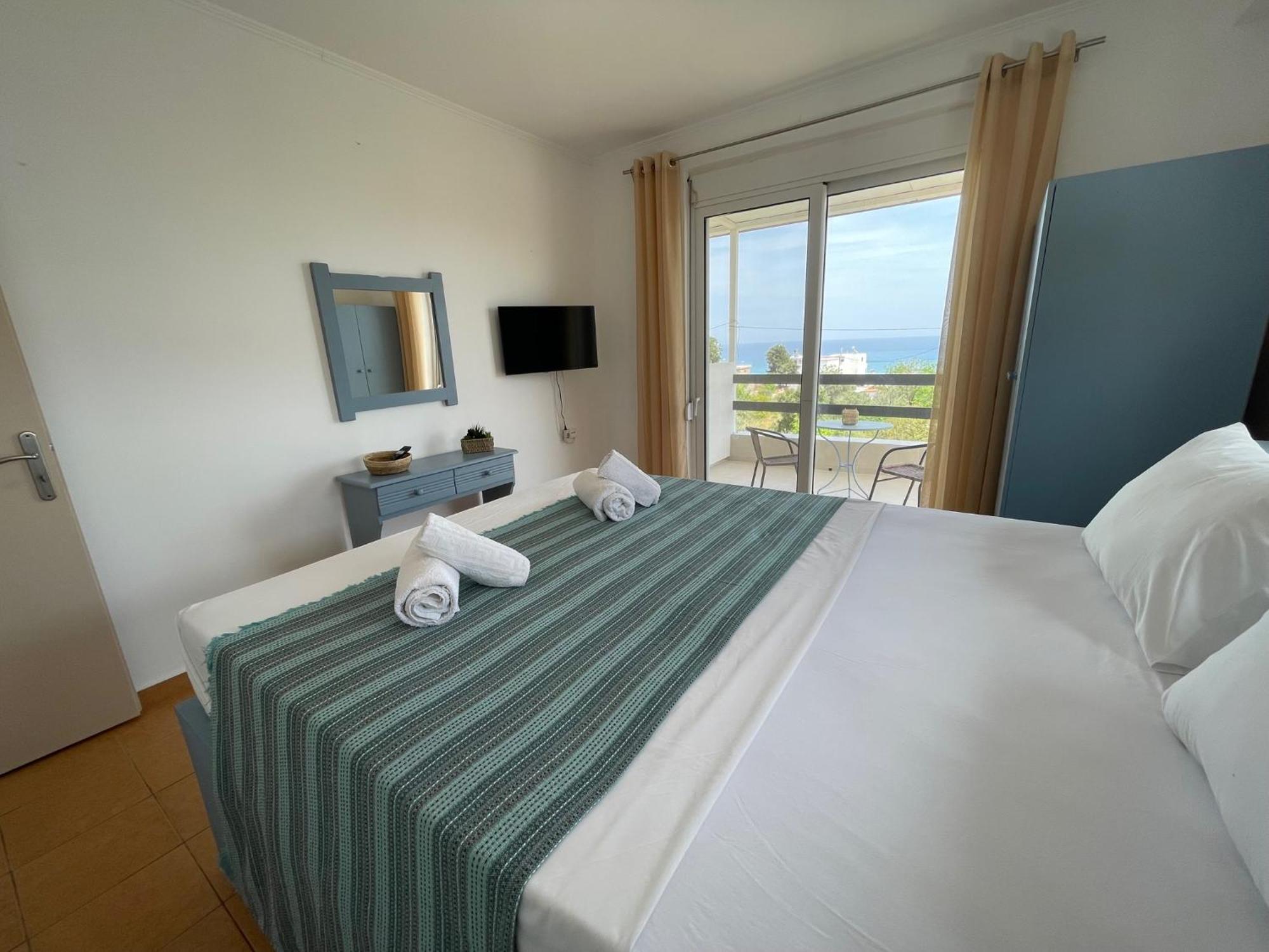 Plastiras Sea View Apartments Archangelos  Exteriér fotografie