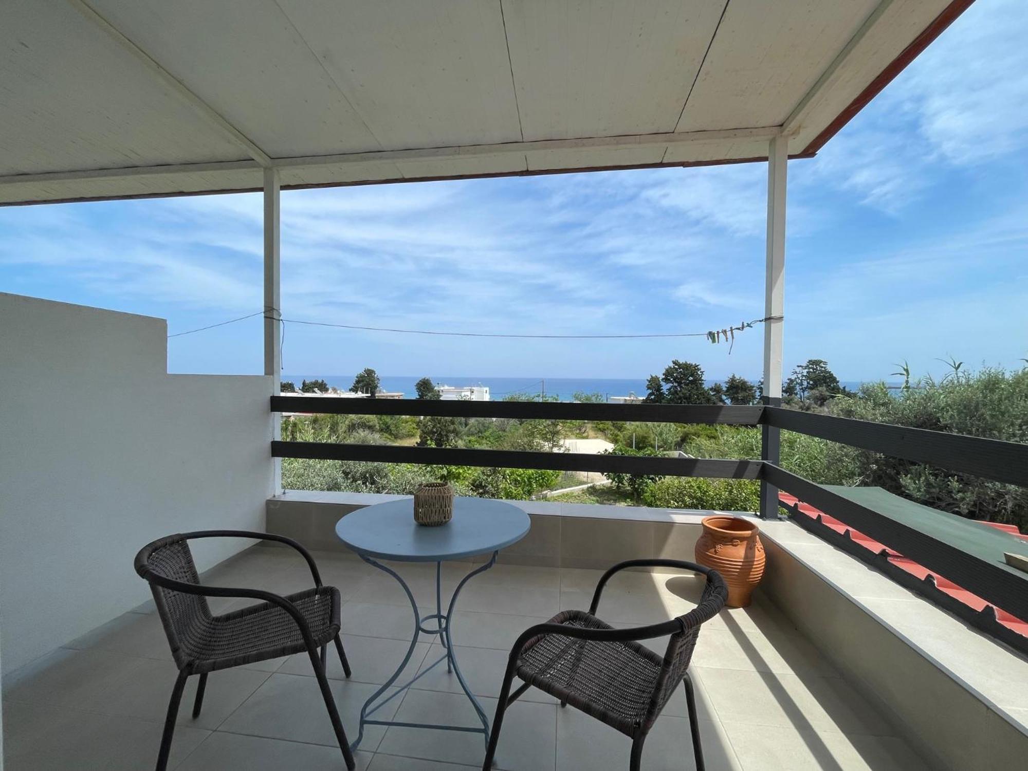 Plastiras Sea View Apartments Archangelos  Exteriér fotografie